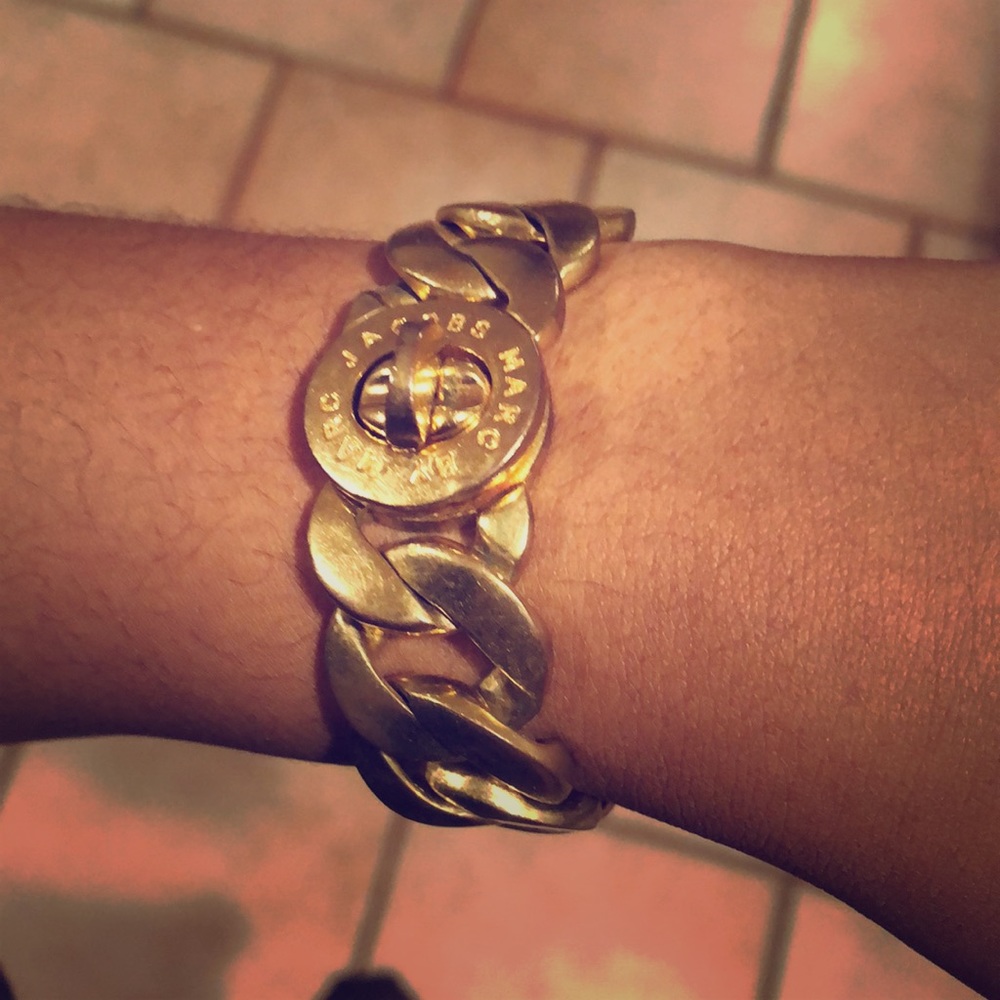 Marc Jacobs Gold link Bracelet